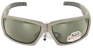 Pyramex VGSG722T Venture Gear Tactical Overwatch Adult Gray Lens Polycarbonate OD Green Frame - VGSG722T