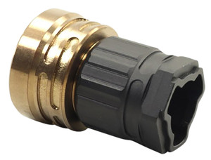 Q LLC ACCE9MOUNTTRILUGBLACK Erect9r ThreeWay Mount Black Fits HK 3Lug Mount for ERECT9R 9mm Suppressor - ACCE9MOUNTTRILUGBLACK