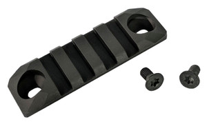Q LLC RAIL191326QSERT Picatinny Rail QSert Black Aluminum 2.60 Long Fits QSert - RAIL191326QSERT