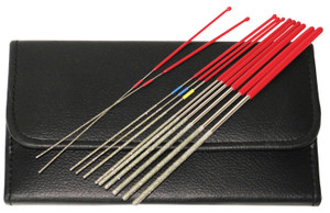 RamRodz 60021 ProSeries Micro File Diamond Coated 9 Long 12 PK Includes Case - 60021