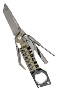 Real Avid AVPSTL Pistol Tool Silver Stainless Steel 3 Part Serrated Handgun - AVPSTL Real Avid AVPSTL Pistol Tool Silver Stainless Steel 3 Part Serrated Handgun - AVPSTL