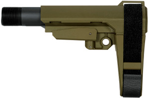 SB Tactical SBA3X04SB SBA3 X Synthetic OD Green 5Position Adjustable for ARPlatform Tube Not Included - SBA3X04SB SB Tactical SBA3X04SB SBA3 X Synthetic OD Green 5Position Adjustable for ARPlatform Tube Not Included - SBA3X04SB