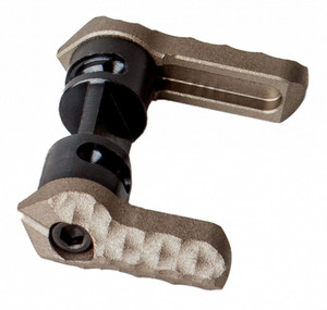 Seekins Precision 0011580006 Safety Selector 6090 Degree Flat Dark Earth Aluminum Ambidextrous - 11580006