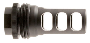 SilencerCo AC1733 ASR Muzzle Brake Black Steel with 5824 tpi Threads for 458 Cal - AC1733