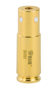 SME XSIBL9MM SightRite Laser Bore Sighting System 9mm Luger Brass Casing - XSIBL9MM