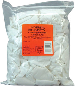 Southern Bloomer 123 Cleaning Patches  MultiCaliber Cotton 1000 Per Bag - 123