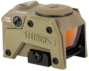 Steiner 8700MPSFDE Micro Pistol Sight  Flat Dark Earth 1 x 20 mm x 16 mm 3.3 MOA Red Dot - 8700MPSFDE