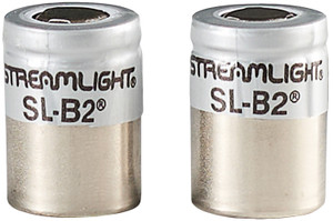 Streamlight 22121 SLB2 Battery  Silver 3.2 Volts 2 Single Pack - 22121
