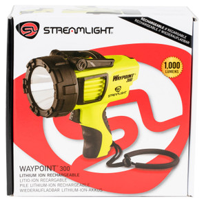Streamlight 44910 WayPoint 300 355501000 Lumens White LED Yellow Polycarbonate 678 Meters - 44910