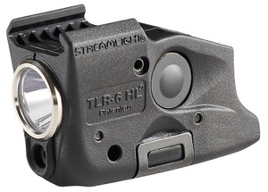 Streamlight 69343 TLR6 HL Gun Light  Black 300 Lumens White LEDRed Laser Glock Gen 345 - 69343