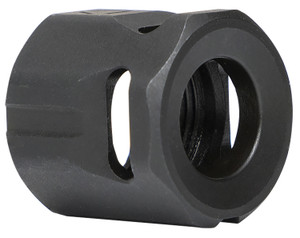 Strike Industries MCCIRCLE Micro Threaded Compensator Black Steel 12x28 Threads 0.64 OAL Compatible w 9mm357 SIG - MCCIRCLE