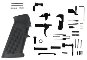 TacFire LPK01USA AR15 Parts Kit  ARPlatform Black A2 Grip Black - LPK01USA