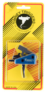Timney Triggers 663SST Targa Long Trigger  TwoStage Straight Trigger with 2 lbs Draw Weight  BlackBlue Finish for ARPlatform - 663SST
