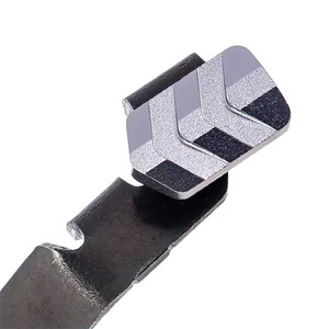 Tyrant Cnc TDGSTOP48G Extended Slide Release  9mm Glock 424343X48 Gray 6061 Aluminum - TDGSTOP48G
