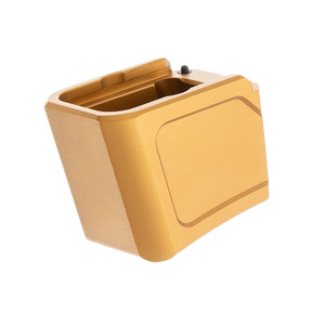 Tyrant Cnc TDG19MAGEXGLD  Magazine Extension Fits Glock 1923 Gen 45 Gold Aerospace Grade Aluminum - TDG19MAGEXGLD