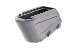 Tyrant Cnc TDP365MAGEXGREY P365XMACRO Magazine Extension 9mm Fits Sig P365 Gray 6061 Aluminum - TDP365MAGEXGREY