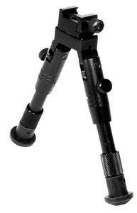 UTG TLBP28S Shooters SWAT Bipod Matte Black 6.26.7 Aluminum - TLBP28S UTG TLBP28S Shooters SWAT Bipod Matte Black 6.26.7 Aluminum - TLBP28S
