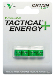 Viridian 3500002 13N Batteries Tactical Energy Green 3.0 Volts 4 Single Pack - 3500002 Viridian 3500002 13N Batteries Tactical Energy Green 3.0 Volts 4 Single Pack - 3500002