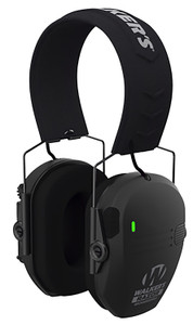 Walkers GWPRSEMRC Razor Rechargeable Electronic Muff 21 dB Over the Head Black Polymer - GWPRSEMRC