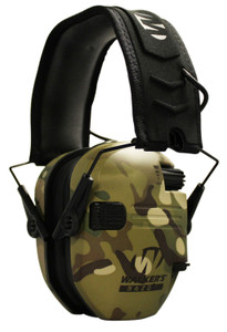 Walkers GWPRSEMMCC Razor Slim Electronic Muff 23 dB Over the Head MultiCamBlack Polymer - GWPRSEMMCC