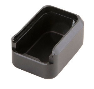 Walther Arms 2835088 Magazine Extension  for 9mm Luger Walther PPQ Magazines Adds 2rds Black Machined Aluminum - 2835088