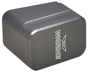 Warne MEG1754GR Magazine Extension made of 6061T6 Aluminum with Hardcoat Anodized Gray Finish for Glock 17 22 Magazines Adds 5rds 9mm Luger 4rds 40 SW - MEG1754GR Warne MEG1754GR Magazine Extension made of 6061T6 Aluminum with Hardcoat Anodized Gray Finish for Glock 17 22 Magazines Adds 5rds 9mm Luger 4rds 40 SW - MEG1754GR