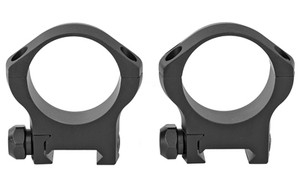 Warne 7241M Scope Rings Mountain Tech Matte Black 35mm Medium 0 MOA - 7241M