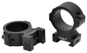 Warne V615M Horizontal Rings Vapor Matte Black 30mm High 0 MOA - V615M Warne V615M Horizontal Rings Vapor Matte Black 30mm High 0 MOA - V615M