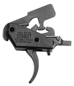 Wilson Combat TRTTUM2 Tactical Trigger Unit TwoStage TwoStage Curved Trigger with 44.50 lbs Draw Weight for AR15 - TRTTUM2 Wilson Combat TRTTUM2 Tactical Trigger Unit TwoStage TwoStage Curved Trigger with 44.50 lbs Draw Weight for AR15 - TRTTUM2