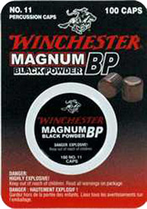 Winchester Ammo SML11 Percussion Cap Magnum Black Powder 11 100Box - SML11 Winchester Ammo SML11 Percussion Cap Magnum Black Powder 11 100Box - SML11