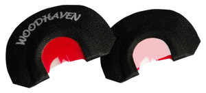 Woodhaven WH304 Red Ninja Half Venom Diaphragm Call Triple Reed Attracts Turkeys Black - WH304