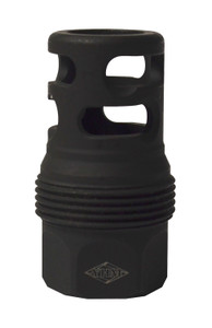 Yankee Hill 4445MB24 sRx Q.D. Muzzle Brake Short Black Phosphate Steel with 5824 tpi for sRx Adapters - 4445MB24