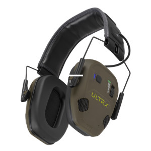 Allen 4170 Ultrx Bionic Fuse Ion - Electronic Ear Muffs, Olive - 4170