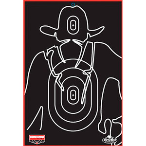 Birchwood Casey Bc-35770 Dirty Bird - 12" X 18" Gunslinger Silhouette? - BC-35770