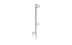Birchwood Casey Bc-cfgsth2 Ground - Stake Steel Target Hanger, Double - BC-CFGSTH2