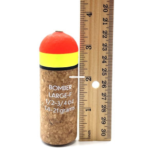 Bnr Tackle Bmclge Bomber - Bobberdogging Float, Cork, Large - BMCLGE Bnr Tackle Bmclge Bomber - Bobberdogging Float, Cork, Large - BMCLGE