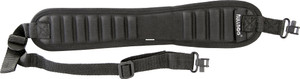Bulldog Bd837 Ribbed Rifle Sling W/ - Deluxe Locking Swivels - Black - BD837