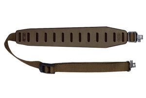 Quake 50036-0 Claw 2.0 Sling, Brown - Quiet Swivels - 50036-0