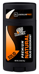 Dead Down Wind - Black Deodorant 2.75oz Solid - 1236