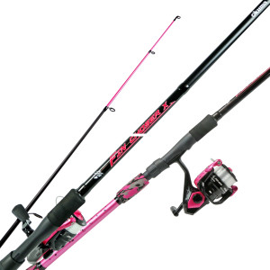 Okuma - Okuma Fin Chaser X Combo Spinning Pink 7ft 2pc M -