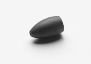 Bullet Weight - Tungsten Tear Drop Shot Tactical Blk 1/4oz 3pc -