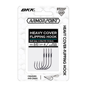 BKK - Armor Point Hook Heavy Cover Flippn 4/0 4 -