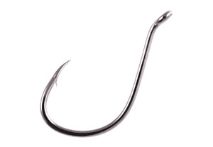 Owner - Ssw Cutting Point Hook Blk Chrome Sz4 10pk - Owner - Ssw Cutting Point Hook Blk Chrome Sz4 10pk -