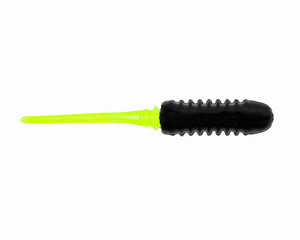 Baitfuel - Baitfuel Nanosnak 2in 18pk Black Chartreus - Baitfuel - Baitfuel Nanosnak 2in 18pk Black Chartreus -