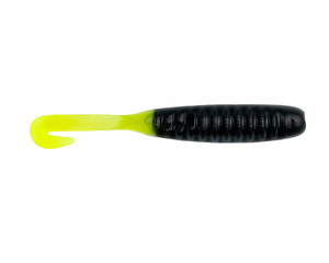 Baitfuel - Baitfuel Nanovibe 2in 18pk Black Chartreus - Baitfuel - Baitfuel Nanovibe 2in 18pk Black Chartreus -