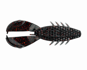 Netbait - Hextek The Rascal 3.5in 8pk Black Red Flak -