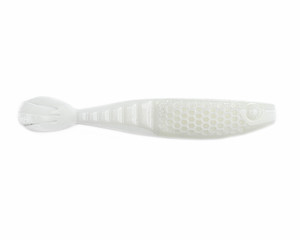 Netbait - Hextek Whip Tail Shad 4.5in 7in White -