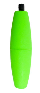 Betts - Cigar Peg Foam Float 3in Green 100bg -