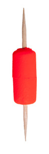 Betts - Toothpick Foam Float 1in Red 100bg -