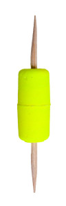 Betts - Toothpick Foam Float 1in Yellow 100bg -